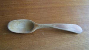 Helen's Mother's Wooden Spoon.