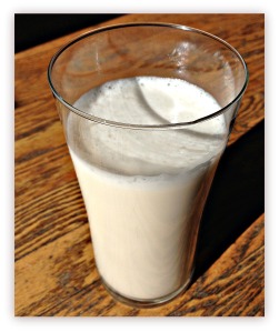 Almond Milk, the Finished Product