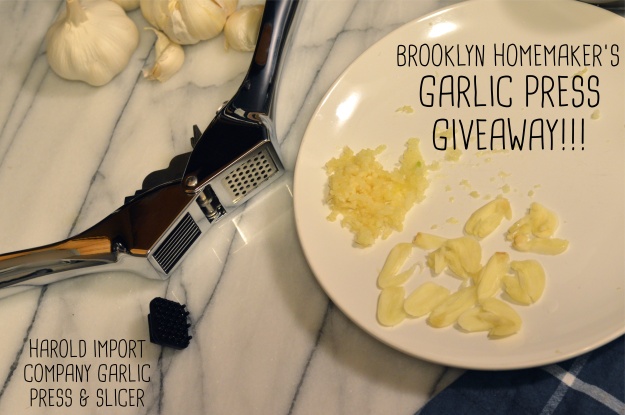Garlic Press Test with the Brooklyn Homemaker